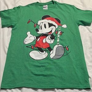 Delta Green Mickey Mouse Holiday Polo